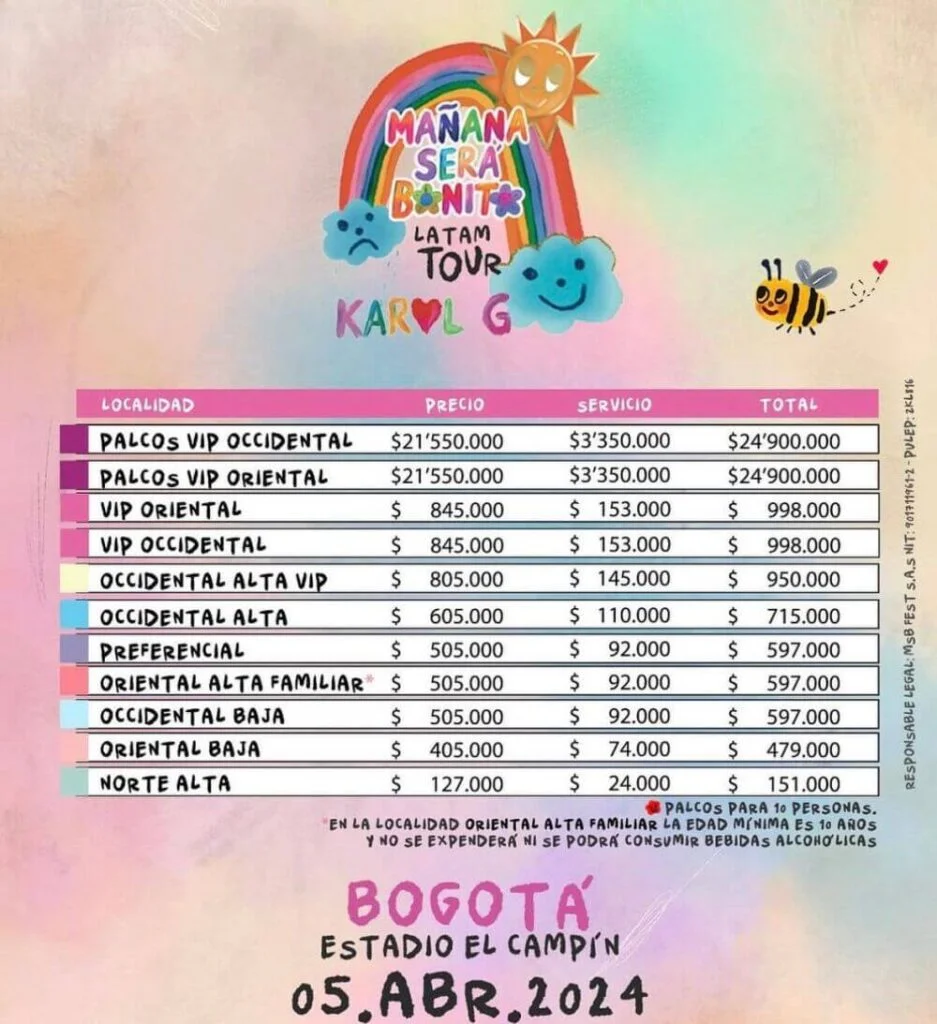 karol g concierto bogota noticias